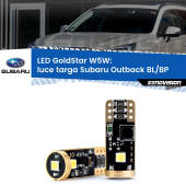 0 Luce Targa LED Subaru Outback BL/BP 2003 - 2009: T10 GoldStar T10 (W5W) Goldstar Coppia LED Canbus Next Gen