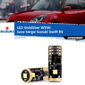 0 Luce Targa LED Suzuki Swift RS 2005 - 2010: T10 GoldStar T10 (W5W) Goldstar Coppia LED Canbus Next Gen