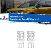 0 Luce Targa LED Suzuki Vitara LY 2015 in poi: T10 Bolt T10: LED Bolt 6000k (Coppia)