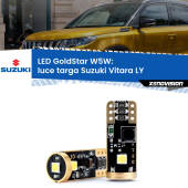 0 Luce Targa LED Suzuki Vitara LY 2015 in poi: T10 GoldStar T10 (W5W) Goldstar Coppia LED Canbus Next Gen