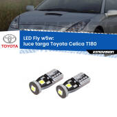 0 Luce Targa LED Toyota Celica T180 1989 - 1993: W5W Fly W5W: Lampadine LED Fly 6000k (Coppia)
