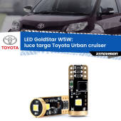0 Luce Targa LED Toyota Urban cruiser 2007 - 2016: T10 GoldStar T10 (W5W) Goldstar Coppia LED Canbus Next Gen