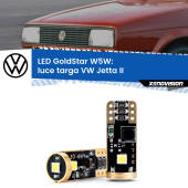 0 Luce Targa LED VW Jetta II 1984 - 1992: T10 GoldStar T10 (W5W) Goldstar Coppia LED Canbus Next Gen