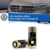 0 Luce Targa LED VW Touareg CR 2018 in poi: T10 GoldStar T10 (W5W) Goldstar Coppia LED Canbus Next Gen
