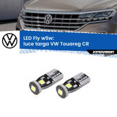 0 Luce Targa LED VW Touareg CR 2018 in poi: W5W Fly W5W: Lampadine LED Fly 6000k (Coppia)