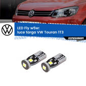 0 Luce Targa LED VW Touran 1T3 2010 - 2015: W5W Fly W5W: Lampadine LED Fly 6000k (Coppia)