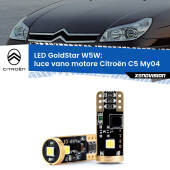 0 Luce Vano Motore LED Citroën C5 My04 2004 - 2008: T10 GoldStar T10 (W5W) Goldstar Coppia LED Canbus Next Gen