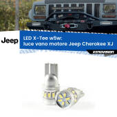0 Luce Vano Motore LED per Jeep Cherokee XJ 1984 - 2001: W5W X-Tee W5W (T10) LED X-Tee (Coppia)