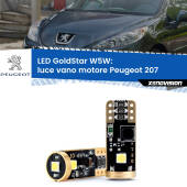0 Luce Vano Motore LED Peugeot 207 2006 - 2015: T10 GoldStar T10 (W5W) Goldstar Coppia LED Canbus Next Gen