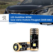 0 Luce Vano Motore LED Peugeot 3008 Mk2 2016 in poi: T10 GoldStar T10 (W5W) Goldstar Coppia LED Canbus Next Gen