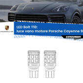 0 Luce Vano Motore LED Porsche Cayenne 9PA 2002 - 2010: T10 Bolt T10: LED Bolt 6000k (Coppia)