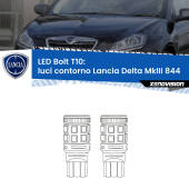0 Luci Contorno LED Lancia Delta MkIII 844 2008 - 2014: T10 Bolt T10: LED Bolt 6000k (Coppia)