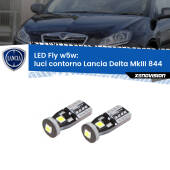 0 Luci Contorno LED Lancia Delta MkIII 844 2008 - 2014: W5W Fly W5W: Lampadine LED Fly 6000k (Coppia)
