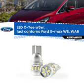 0 Luci Contorno LED per Ford S-max WS, WA6 2006 - 2014: W5W X-Tee W5W (T10) LED X-Tee (Coppia)