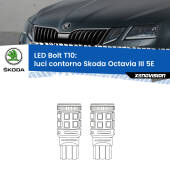 0 Luci Contorno LED Skoda Octavia III 5E 2012 - 2018: T10 Bolt T10: LED Bolt 6000k (Coppia)