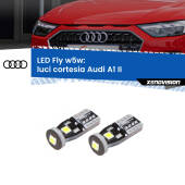 0 Luci Cortesia LED Audi A1 II 2019 in poi: W5W Fly W5W: Lampadine LED Fly 6000k (Coppia)