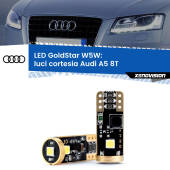 0 Luci Cortesia LED Audi A5 8T posteriori: T10 GoldStar T10 (W5W) Goldstar Coppia LED Canbus Next Gen