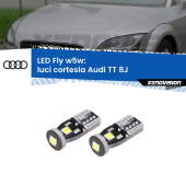 0 Luci Cortesia LED Audi TT 8J 2006 - 2014: W5W Fly W5W: Lampadine LED Fly 6000k (Coppia)
