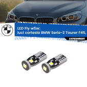 0 Luci Cortesia LED BMW Serie-2 Tourer F45, F46 2014 - 2018: W5W Fly W5W: Lampadine LED Fly 6000k (Coppia)