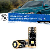 0 Luci Cortesia LED BMW Serie-4 F32, F82 posteriori: T10 GoldStar T10 (W5W) Goldstar Coppia LED Canbus Next Gen