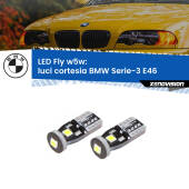 0 Luci Cortesia LED centrali BMW Serie-3 E46: W5W Fly W5W: Lampadine LED Fly 6000k (Coppia)