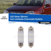 0 Luci Cortesia LED Chevrolet Nubira  2005 - 2011: C5W Glow a Luce Calda (Coppia) C5W: LED Glow Bianco Caldo 36mm (Coppia)