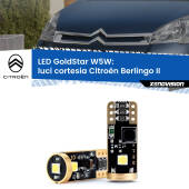 0 Luci Cortesia LED Citroën Berlingo II 2008 - 2017: T10 GoldStar T10 (W5W) Goldstar Coppia LED Canbus Next Gen