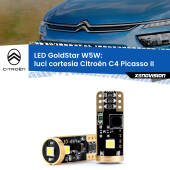 0 Luci Cortesia LED Citroën C4 Picasso II Versione 1: T10 GoldStar T10 (W5W) Goldstar Coppia LED Canbus Next Gen