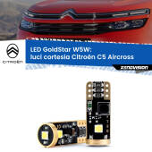 0 Luci Cortesia LED Citroën C5 Aircross 2017 in poi: T10 GoldStar T10 (W5W) Goldstar Coppia LED Canbus Next Gen