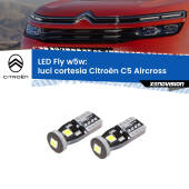 0 Luci Cortesia LED Citroën C5 Aircross 2017 in poi: W5W Fly W5W: Lampadine LED Fly 6000k (Coppia)