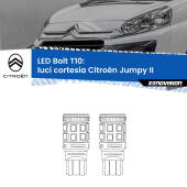 0 Luci Cortesia LED Citroën Jumpy II 2006 - 2015: T10 Bolt T10: LED Bolt 6000k (Coppia)