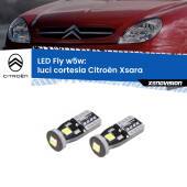 0 Luci Cortesia LED Citroën Xsara 1997 - 2005: W5W Fly W5W: Lampadine LED Fly 6000k (Coppia)