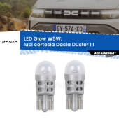 W5W: LED Glow Bianco Caldo (Coppia)