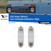 0 Luci Cortesia LED Daihatsu Hijet 1992 - 2005: C5W Glow a Luce Calda (Coppia) C5W: LED Glow Bianco Caldo 36mm (Coppia)