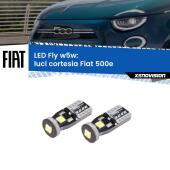 0 Luci Cortesia LED Fiat 500e 2020 in poi: W5W Fly W5W: Lampadine LED Fly 6000k (Coppia)