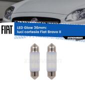 C5W: LED Glow Bianco Caldo 36mm (Coppia)