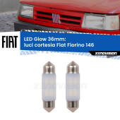 0 Luci Cortesia LED Fiat Fiorino 146 1988 - 2001: C5W Glow a Luce Calda (Coppia) C5W: LED Glow Bianco Caldo 36mm (Coppia)