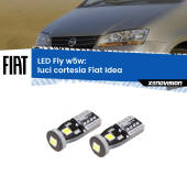 0 Luci Cortesia LED Fiat Idea  2003 - 2015: W5W Fly W5W: Lampadine LED Fly 6000k (Coppia)