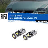 0 Luci Cortesia LED Fiat Ulysse 179 2002 - 2011: W5W Fly W5W: Lampadine LED Fly 6000k (Coppia)