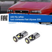 0 Luci Cortesia LED Fiat Ulysse 220 1994 - 2002: W5W Fly W5W: Lampadine LED Fly 6000k (Coppia)