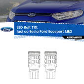 0 Luci Cortesia LED Ford Ecosport II 2012 - 2016: T10 Bolt T10: LED Bolt 6000k (Coppia)