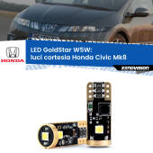 0 Luci Cortesia LED Honda Civic Mk8 laterali: T10 GoldStar T10 (W5W) Goldstar Coppia LED Canbus Next Gen