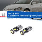 0 Luci Cortesia LED Honda Integra coupe DC2, DC4 1997 - 2001: W5W Fly W5W: Lampadine LED Fly 6000k (Coppia)