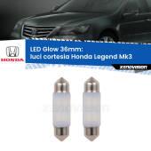 0 Luci Cortesia LED Honda Legend Mk3 1996 - 2004: C5W Glow a Luce Calda (Coppia) C5W: LED Glow Bianco Caldo 36mm (Coppia)