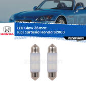 0 Luci Cortesia LED Honda S2000 1999 - 2009: C5W Glow a Luce Calda (Coppia) C5W: LED Glow Bianco Caldo 36mm (Coppia)