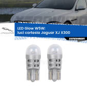 0 Luci Cortesia LED Jaguar XJ X300 1994 - 1997: W5W Glow a Luce Calda W5W: LED Glow Bianco Caldo (Coppia)