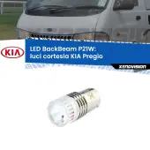 0 Luci Cortesia LED KIA Pregio anteriori: P21W BackBeam P21W: Led BackBeam v2.0 Cannone Luce Retromarcia Canbus