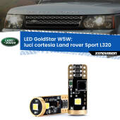 0 Luci Cortesia LED Land rover Sport L320 2005 - 2013: T10 GoldStar T10 (W5W) Goldstar Coppia LED Canbus Next Gen