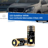 0 Luci Cortesia LED Mercedes Citan 415 2012 in poi: T10 GoldStar T10 (W5W) Goldstar Coppia LED Canbus Next Gen