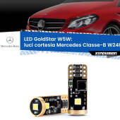 0 Luci Cortesia LED Mercedes Classe-B W246, W242 2011 - 2018: T10 GoldStar T10 (W5W) Goldstar Coppia LED Canbus Next Gen